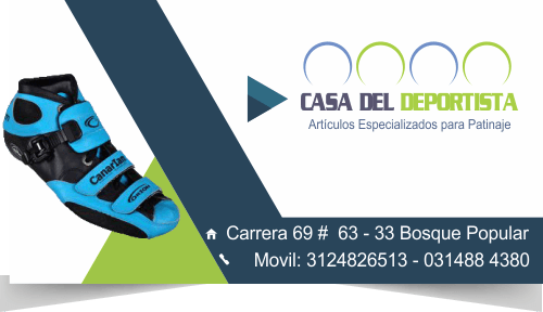 venta de patines casa del deportista