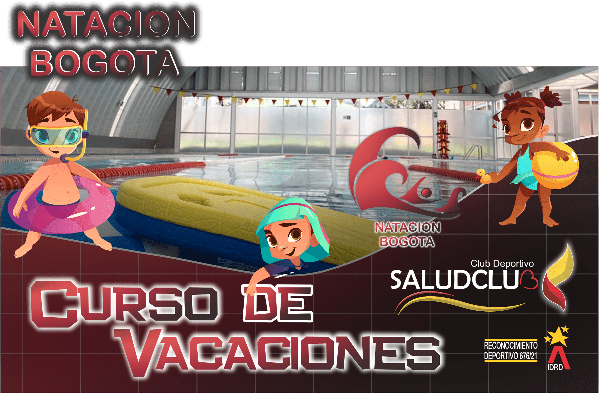 Curso Vacacional de natación 2023