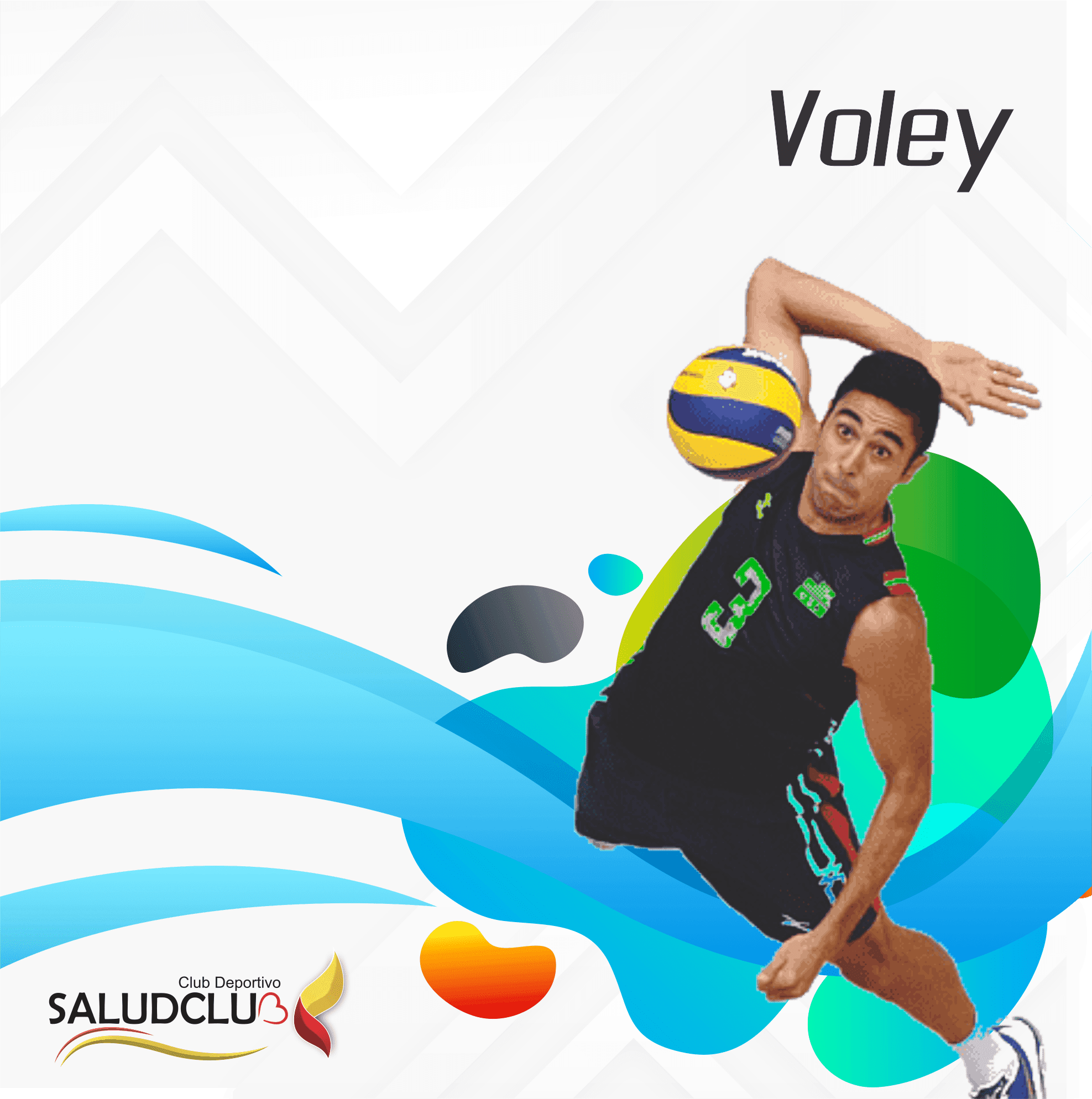 Escuela deportiva saludclub voleibol bogota