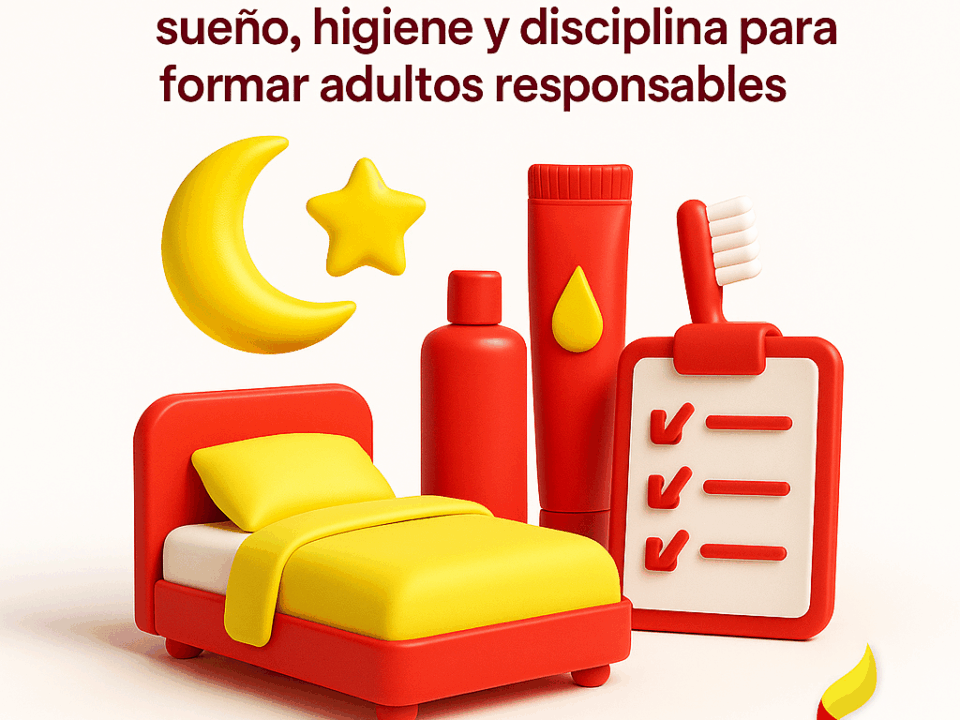 Hábitos saludables en la infancia: sueño, higiene y disciplina para formar adultos responsables