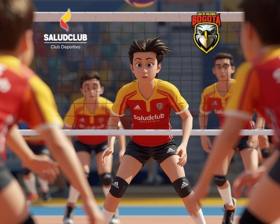 Academia de voleibol saludclub bogota dc