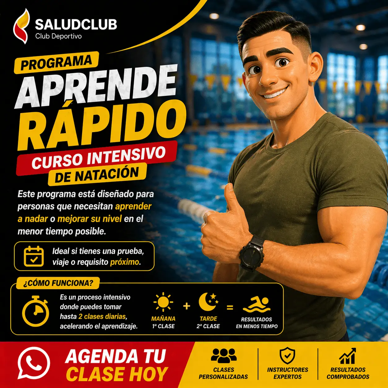 A qué edad puede un niño aprender a nadar: clases de natación para niños en Bogotá