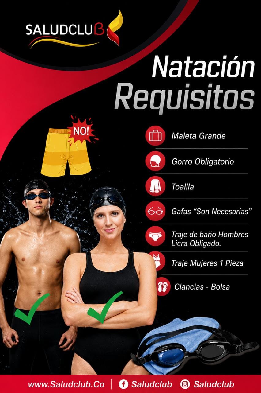 Requisitos para la prueba de certificado de natación en Bogotá